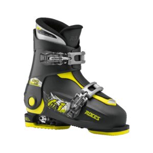 Nastavljivi smučarski čevlji ROCES IDEA UP 30 - 35 black lime