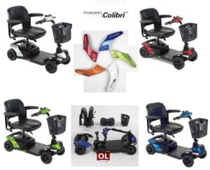 Električni skuter Invacare Colibri 12V