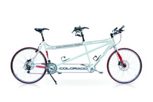 Bici da strada tandem in alluminio Deore