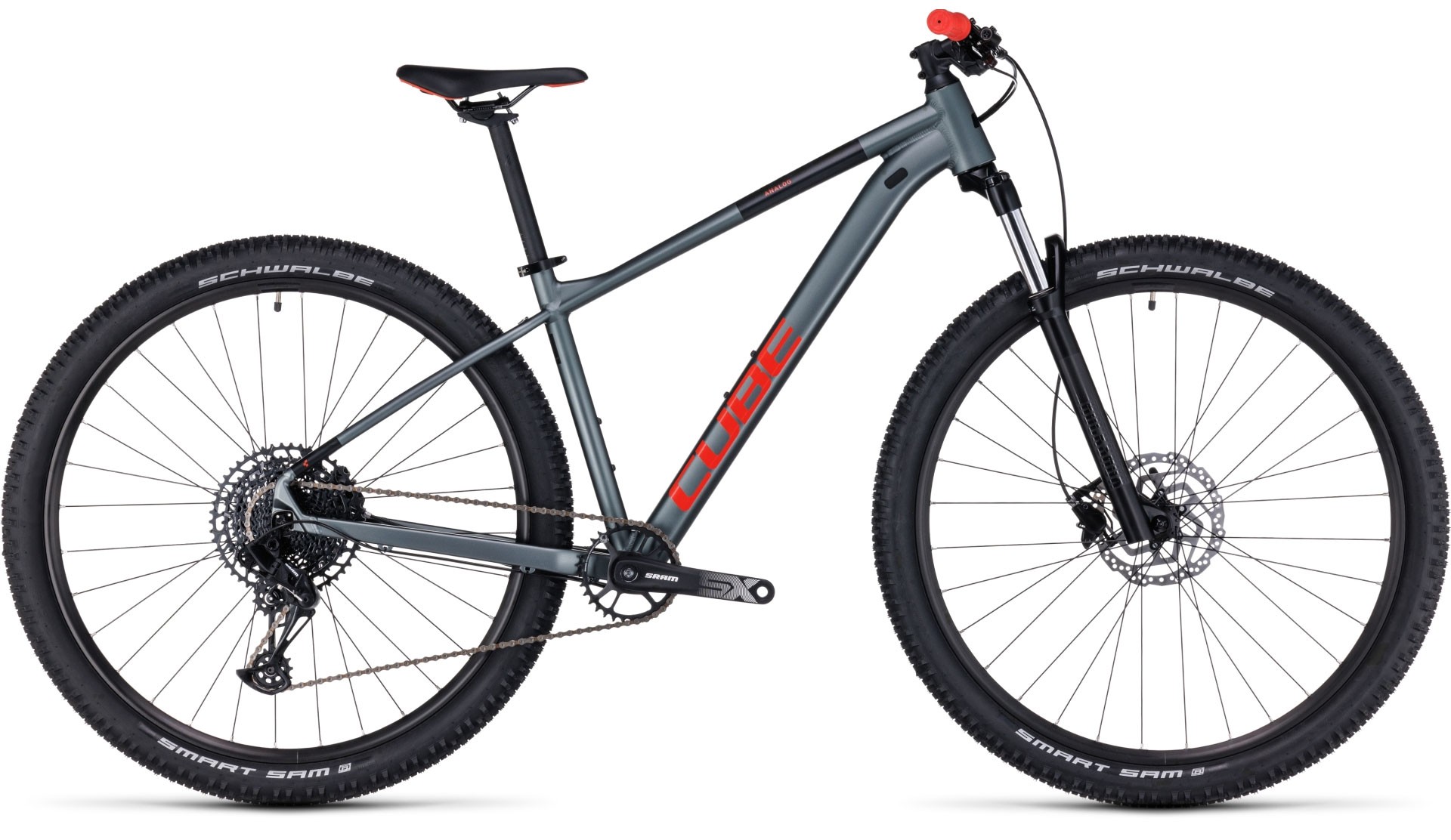 CUBE ANALOG FLASHGREY´N´RED 2023