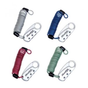 Master Lock ključavnica U-bar + spiralna ključavnica