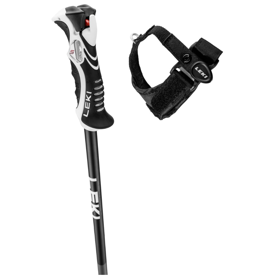 Leki Bold Lite S black/red