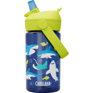 Dječja boca CamelBak FLIP STRAW 0,4l Sharks